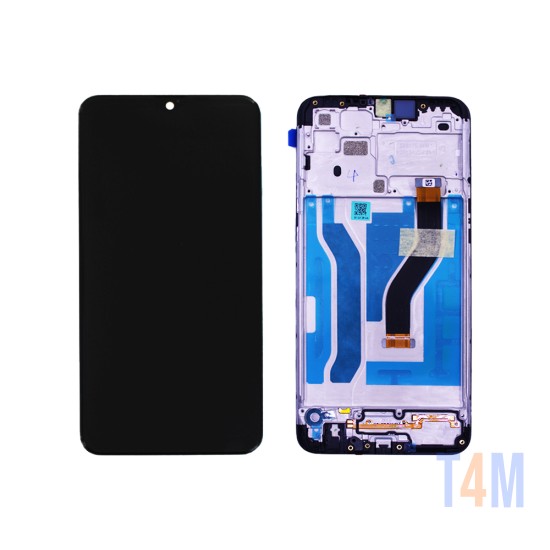 Touch+Display+Frame Samsung Galaxy A10S 2019/A107 Service Pack Negro